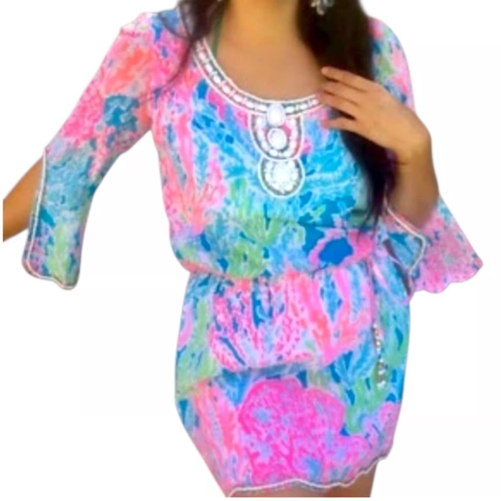 Lilly Pulitzer Delisa Dress in Let’s Cha Cha